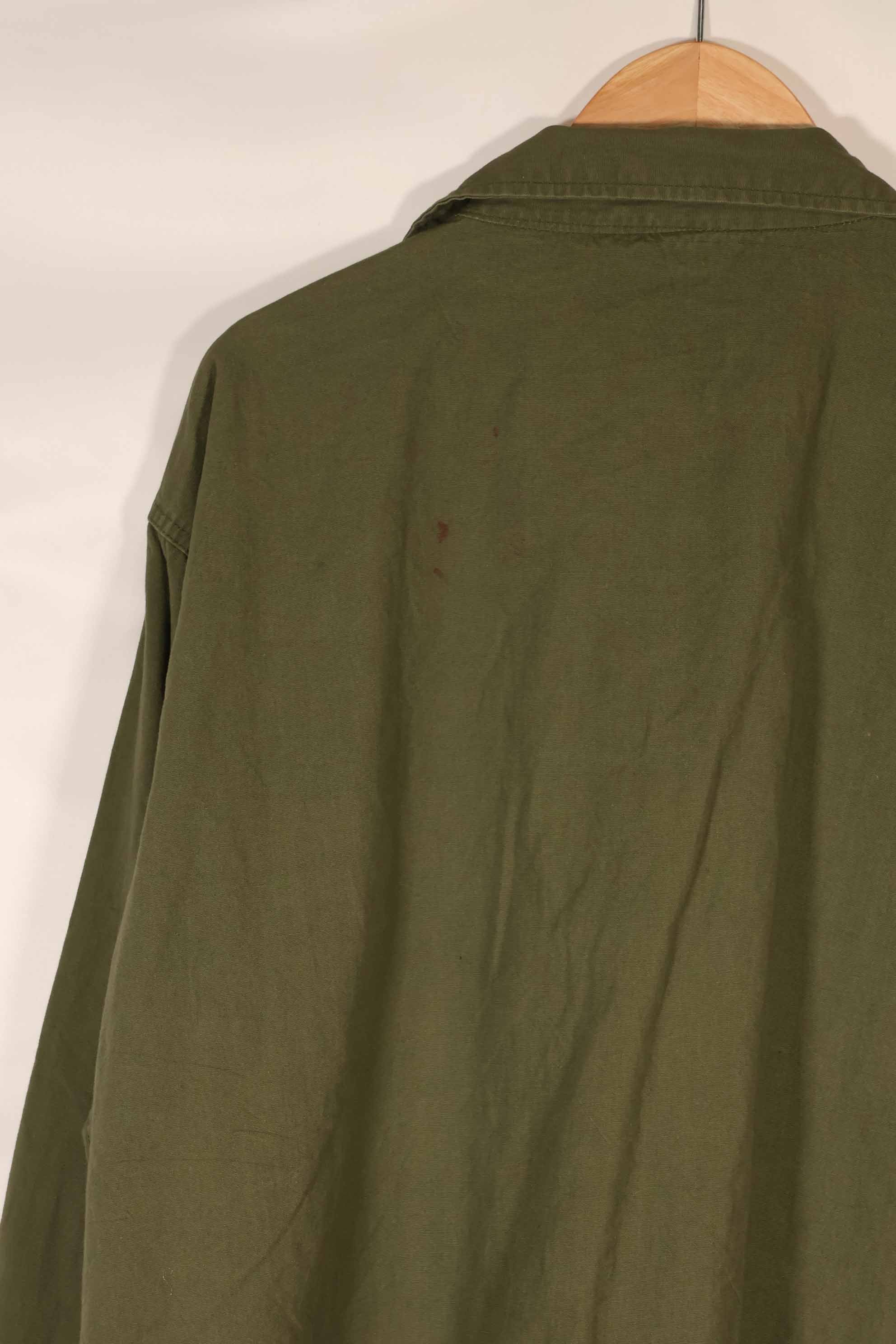 実物　1960年代　ポップリン製　OG-107 ユーティリティシャツ　G