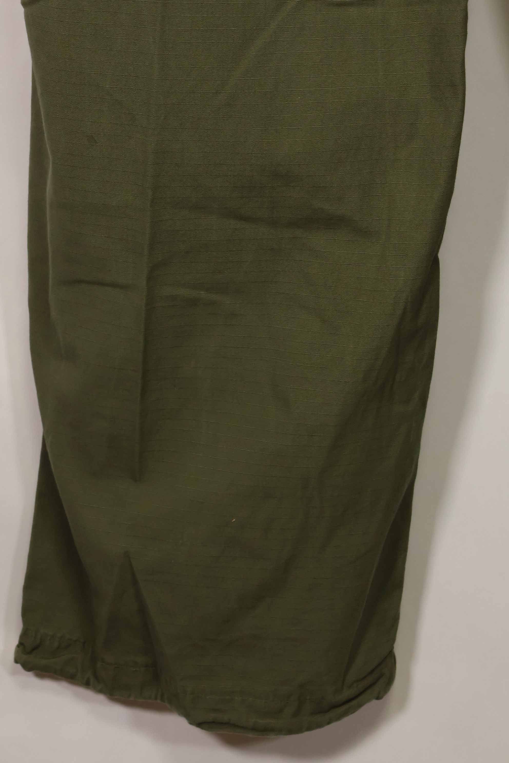 1969年契約　4th Model リップストップ　ジャングルファティーグ　パンツ　L-L　中古品
