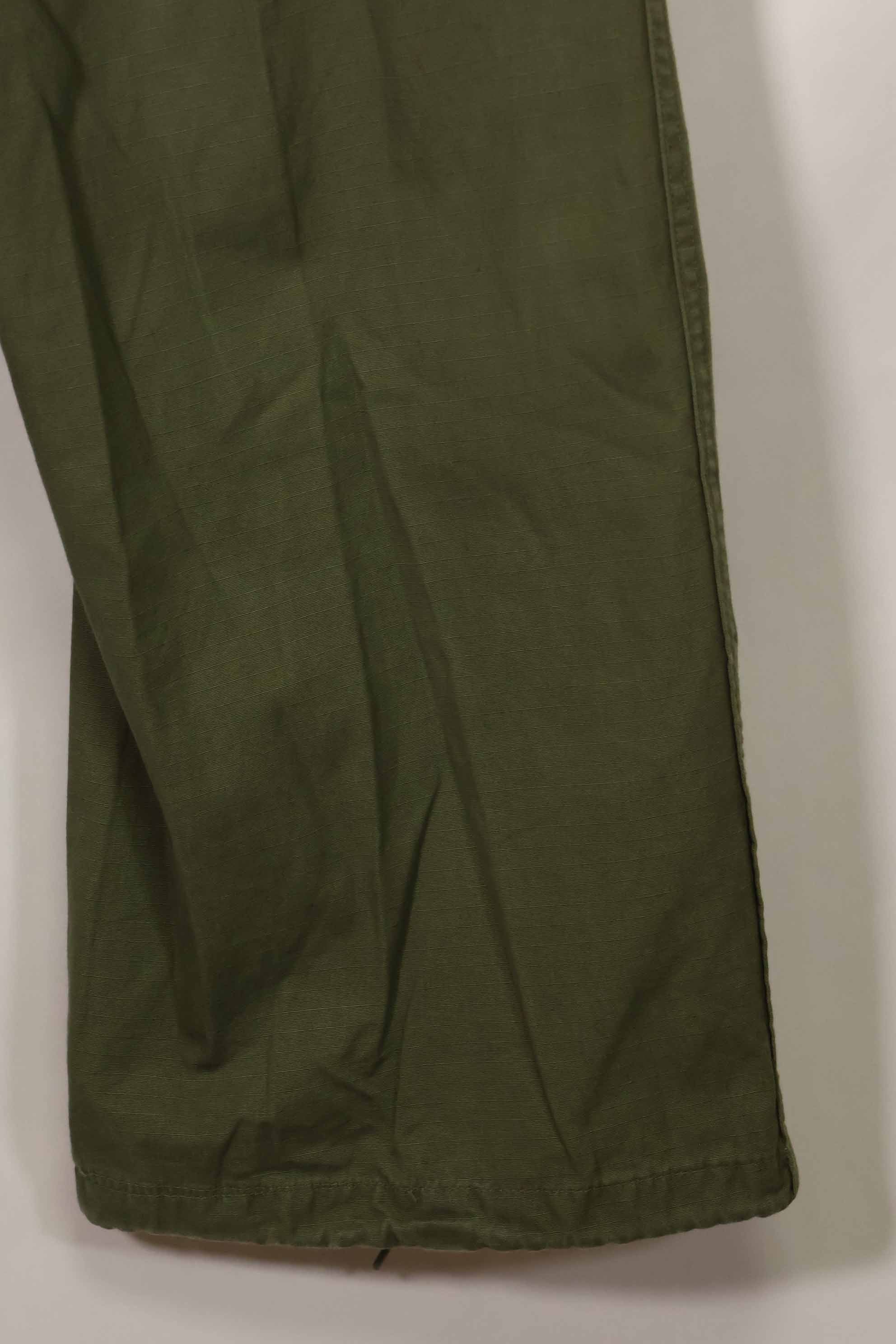 1969年契約　4th Model リップストップ　ジャングルファティーグ　パンツ　L-L　中古品