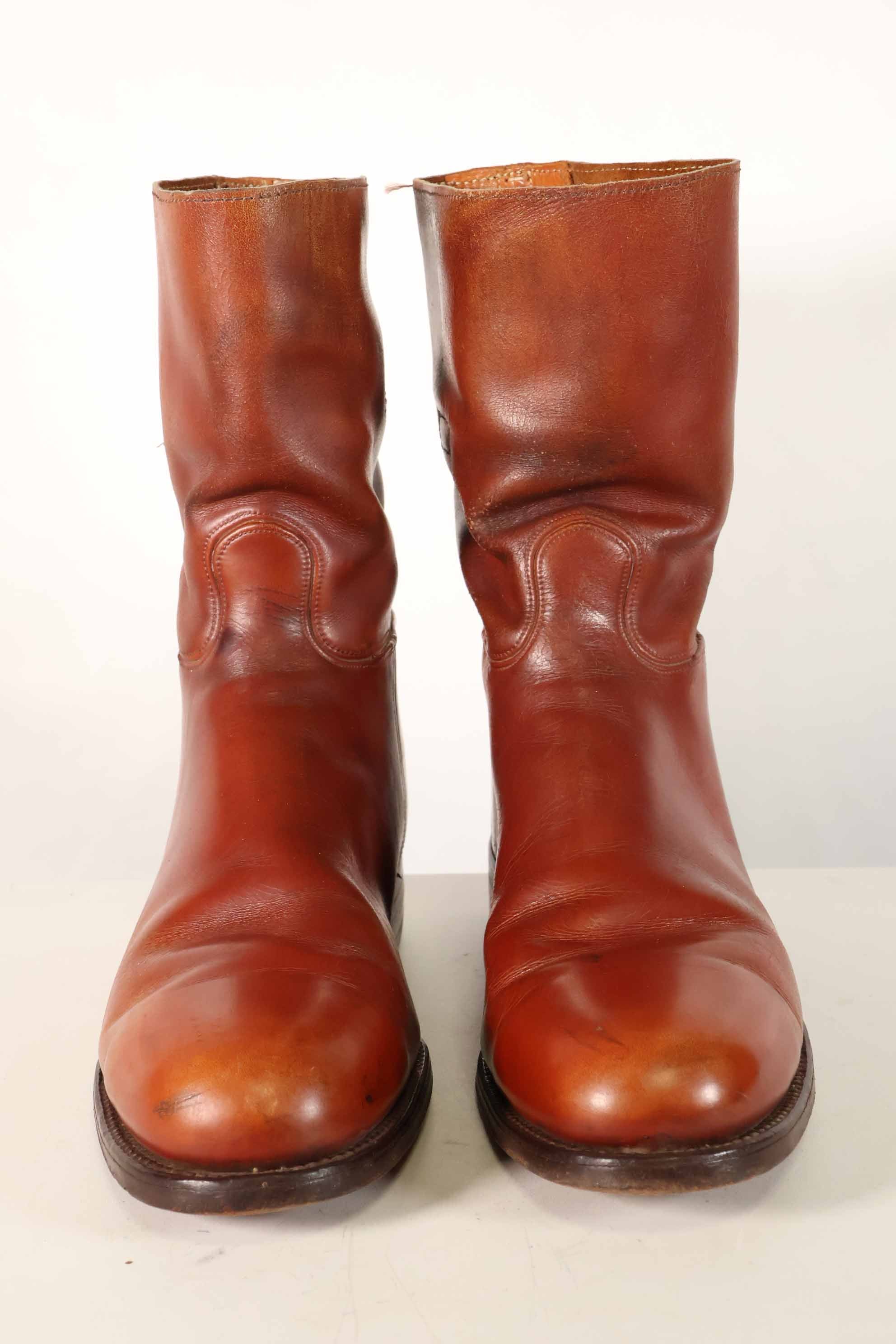 1940年代　個人調達　パイロットブーツ　ショートブーツ　中古品