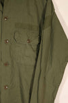 実物　1960年代　ポップリン製　OG-107 ユーティリティシャツ　H