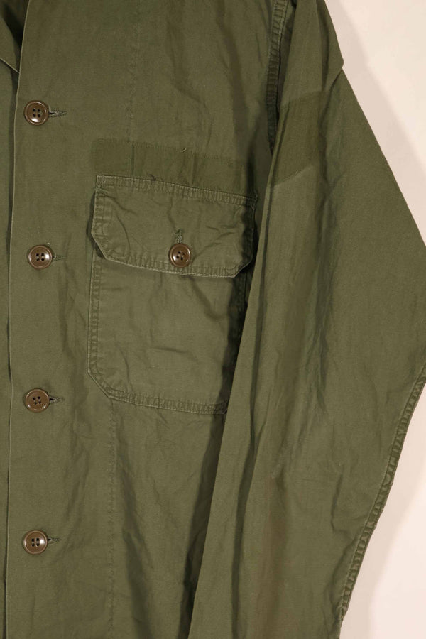 実物　1960年代　ポップリン製　OG-107 ユーティリティシャツ　H