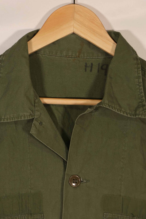 実物　1960年代　ポップリン製　OG-107 ユーティリティシャツ　H