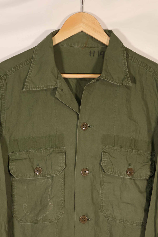 実物　1960年代　ポップリン製　OG-107 ユーティリティシャツ　H