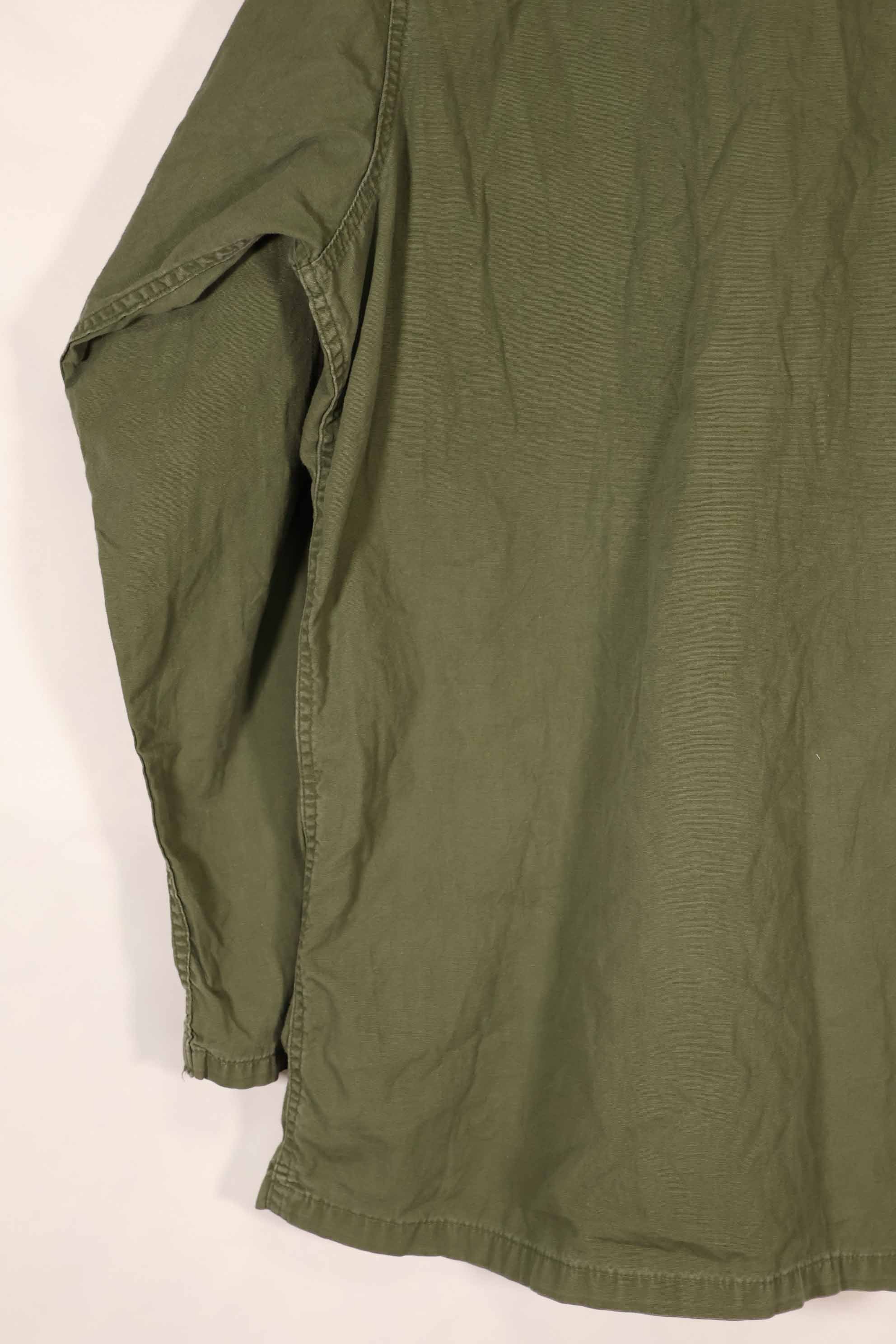 実物　1960年代　ポップリン製　OG-107 ユーティリティシャツ　H