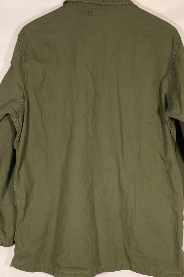 実物　1960年代　ポップリン製　OG-107 ユーティリティシャツ　H