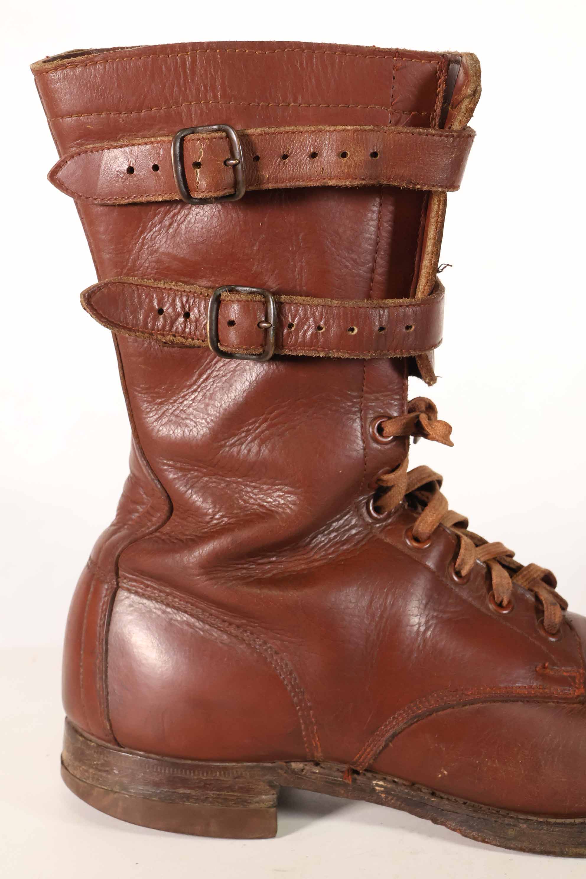 1940年代　アメリカ陸軍　M40　騎兵用　ショーツブーツ 2バックル　中古品 A