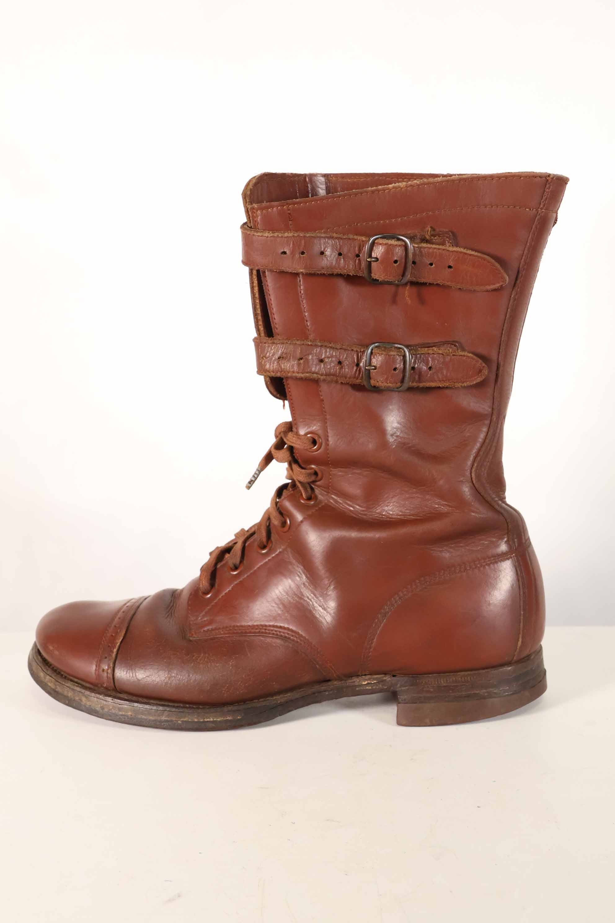 1940年代　アメリカ陸軍　M40　騎兵用　ショーツブーツ 2バックル　中古品 A