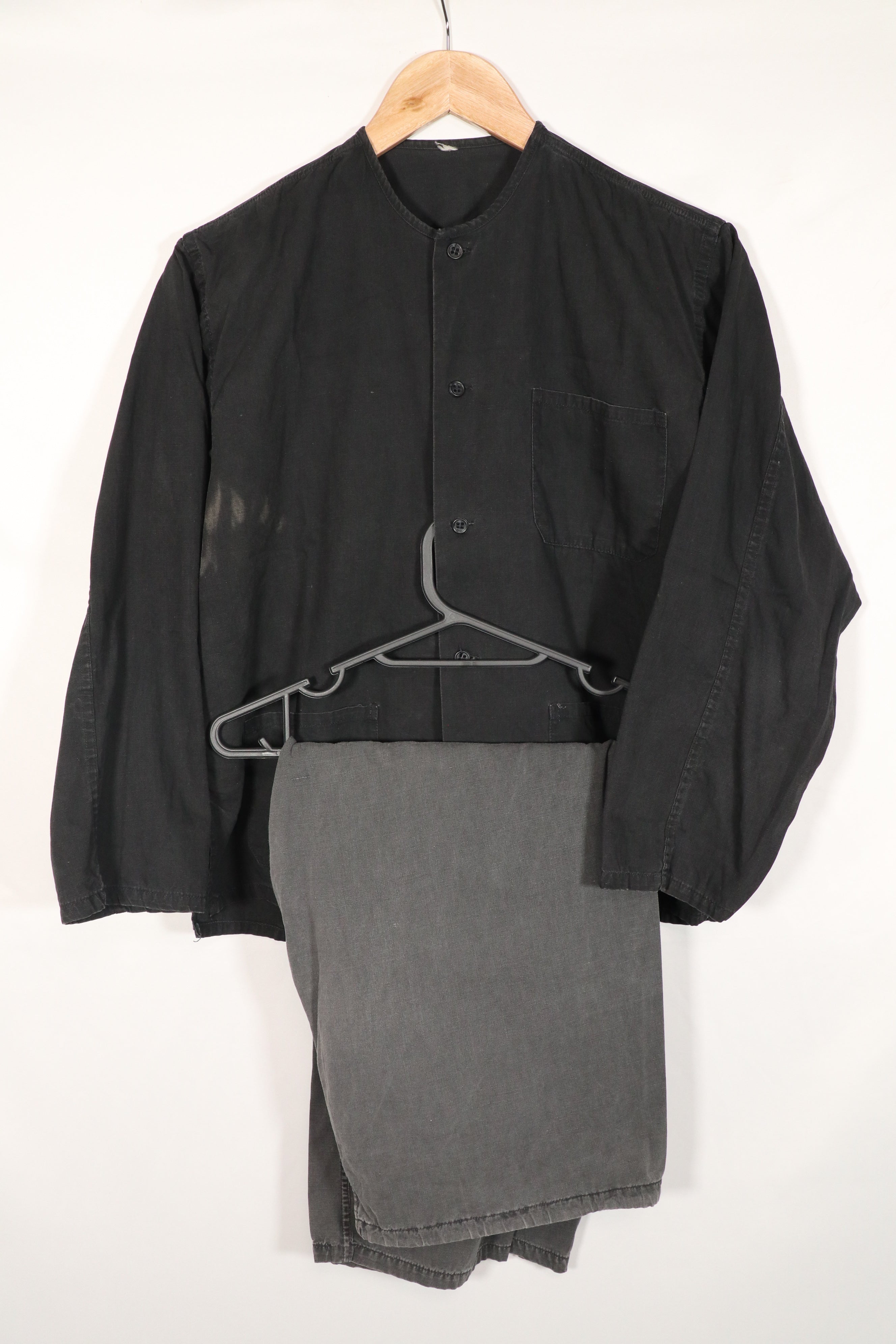 実物　南ベトナム ブラックパジャマ　元SF隊員放出品　生産地不明