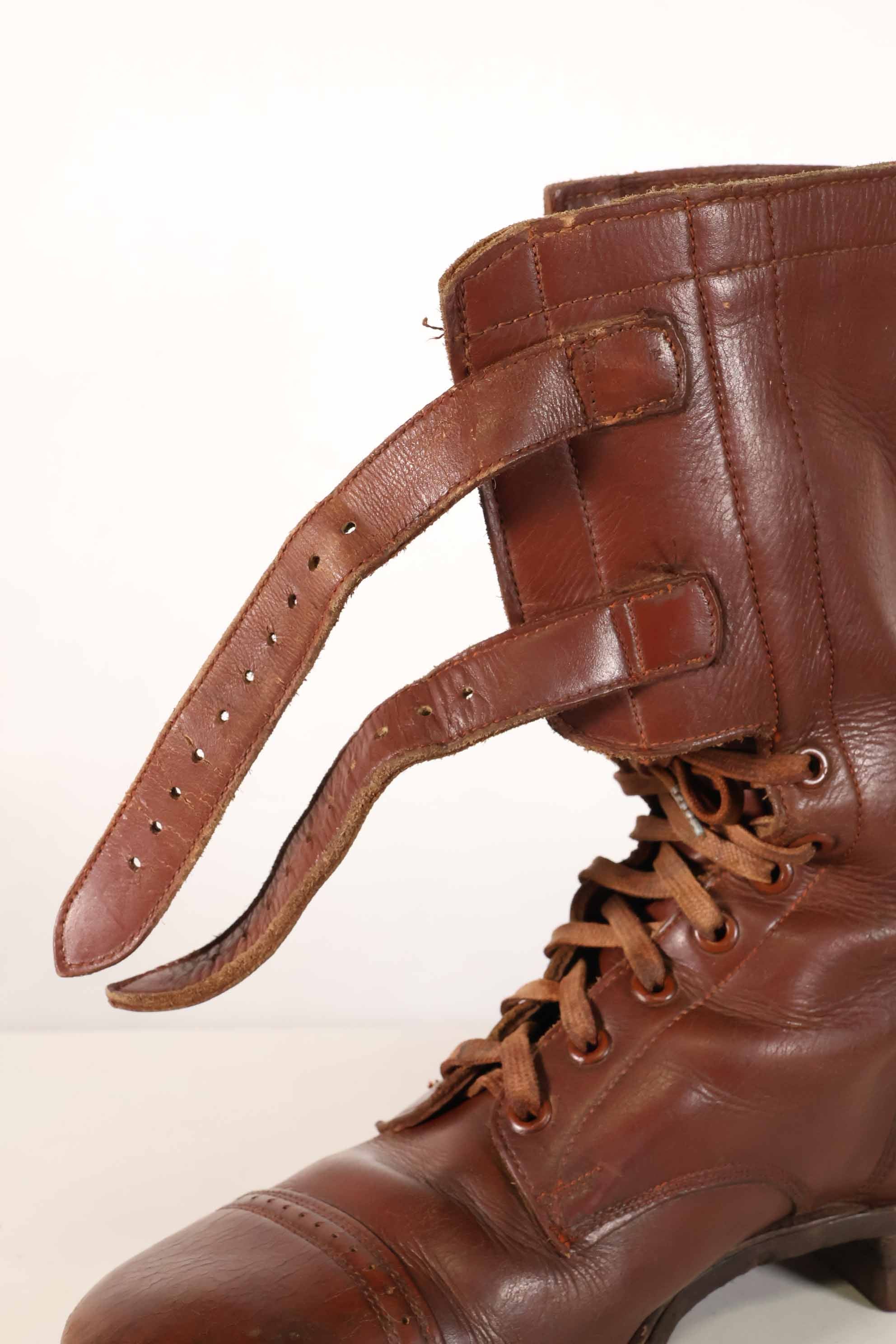 1940年代　アメリカ陸軍　M40　騎兵用　ショーツブーツ 2バックル　中古品 A