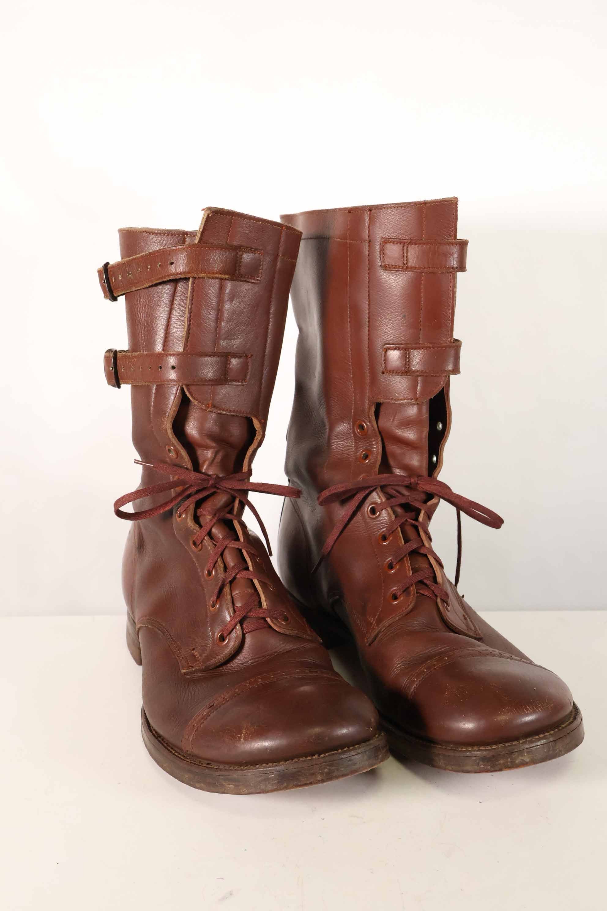 1940年代　アメリカ陸軍　M40　騎兵用　ショーツブーツ 2バックル　中古品  B