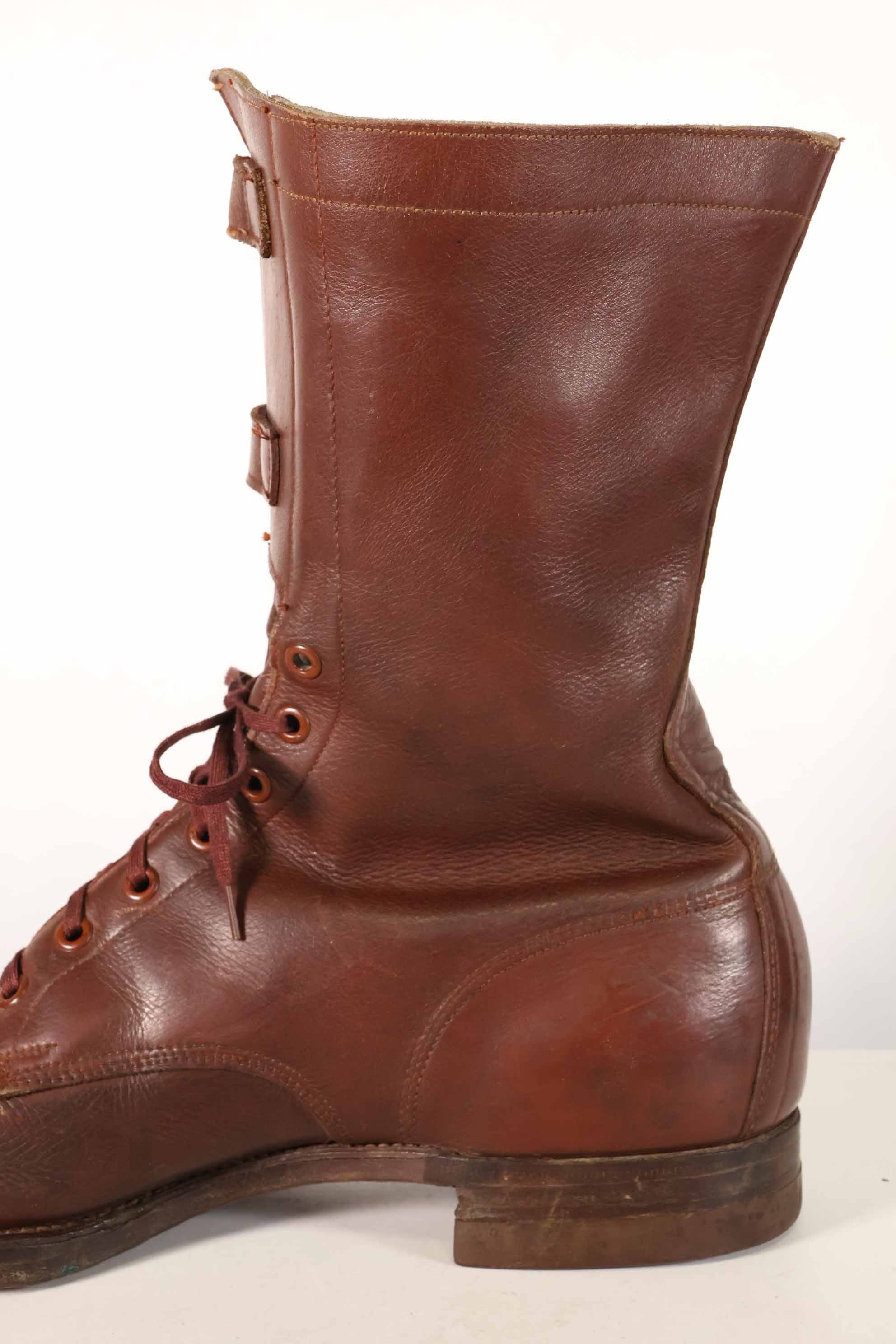 1940年代　アメリカ陸軍　M40　騎兵用　ショーツブーツ 2バックル　中古品  B