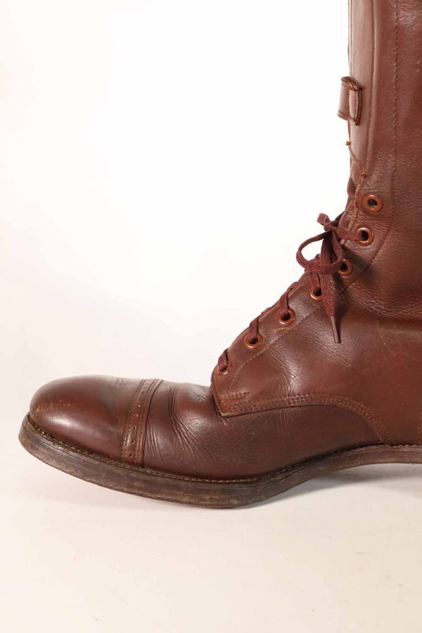 1940年代　アメリカ陸軍　M40　騎兵用　ショーツブーツ 2バックル　中古品  B