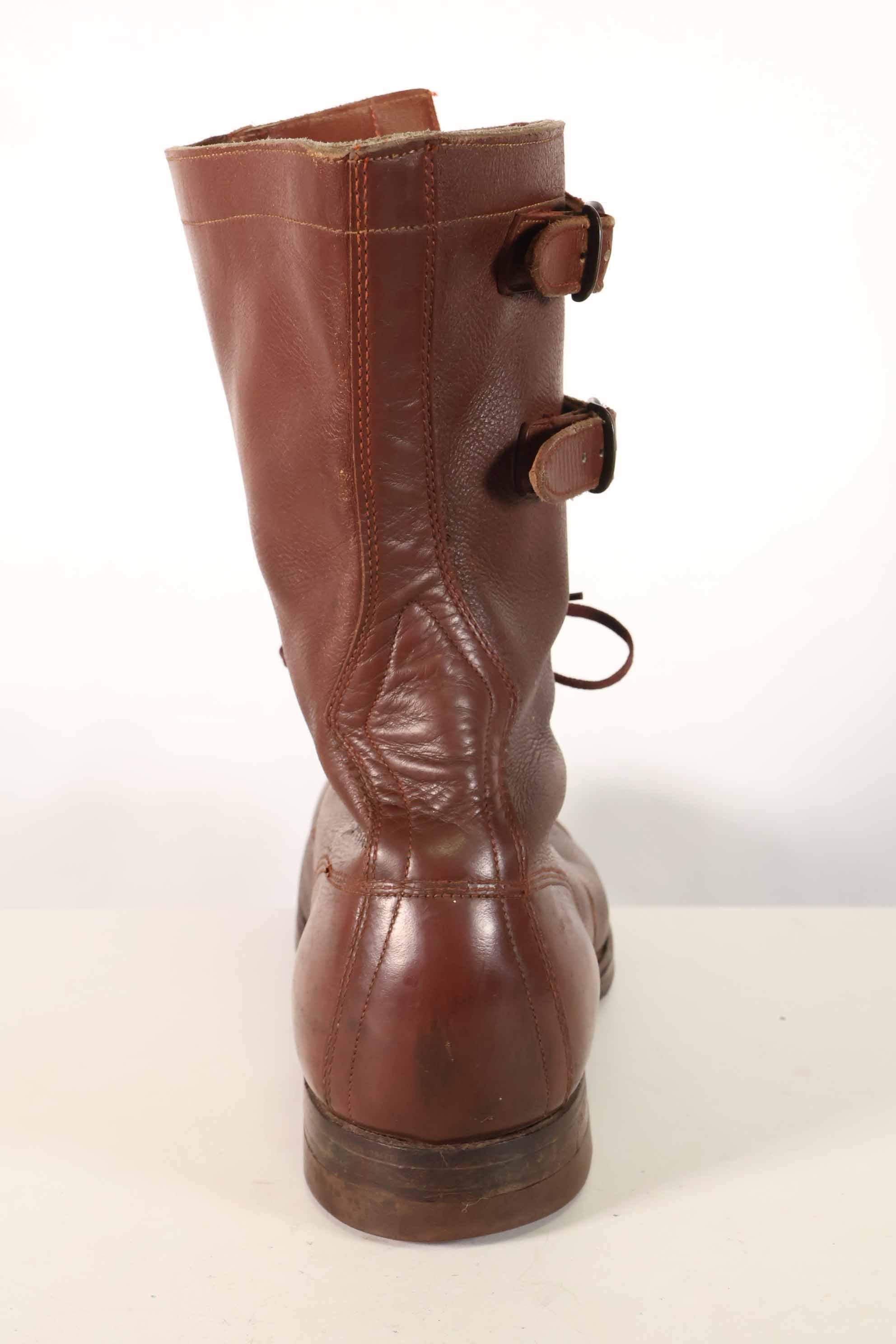 1940年代　アメリカ陸軍　M40　騎兵用　ショーツブーツ 2バックル　中古品  B