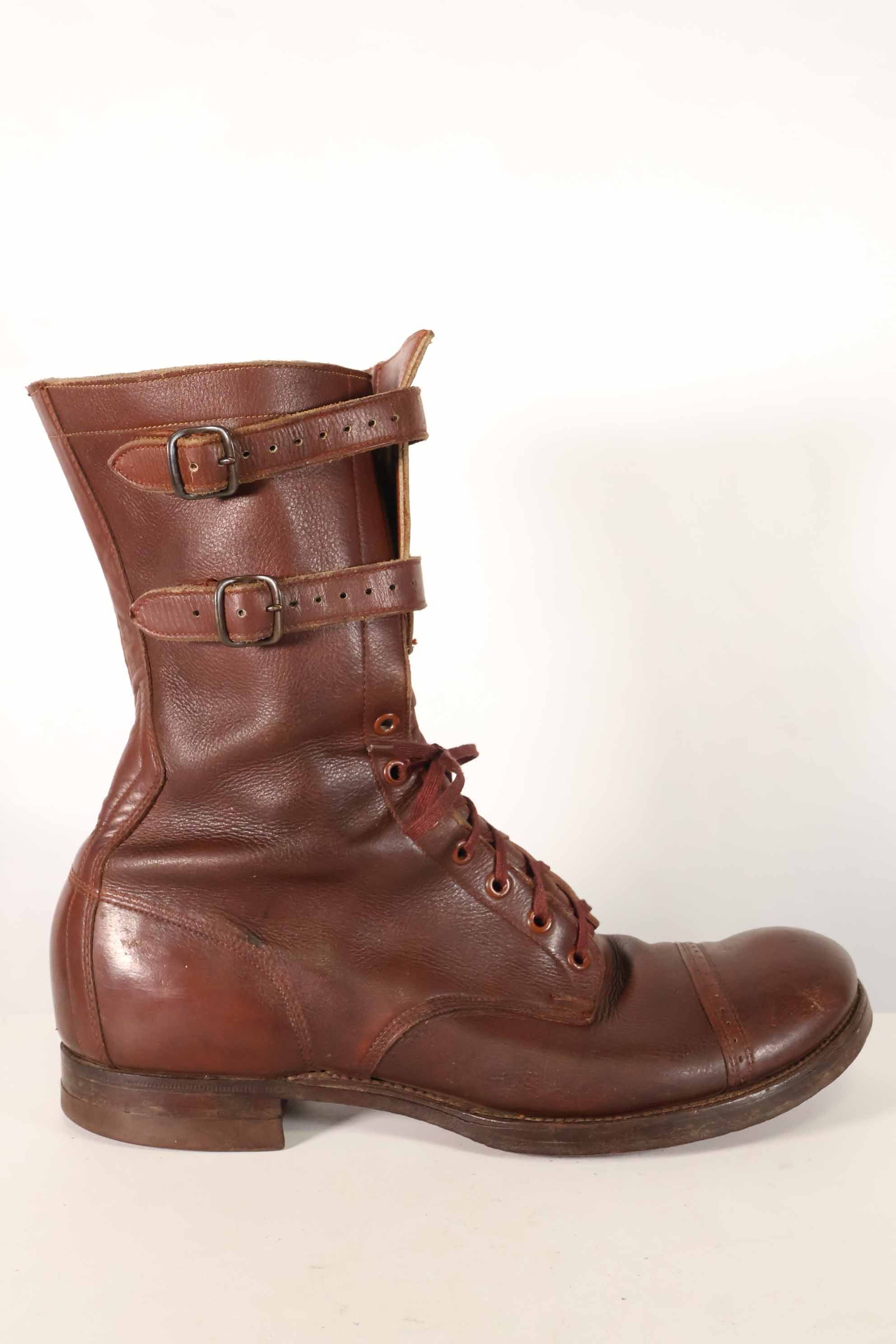 1940年代　アメリカ陸軍　M40　騎兵用　ショーツブーツ 2バックル　中古品  B