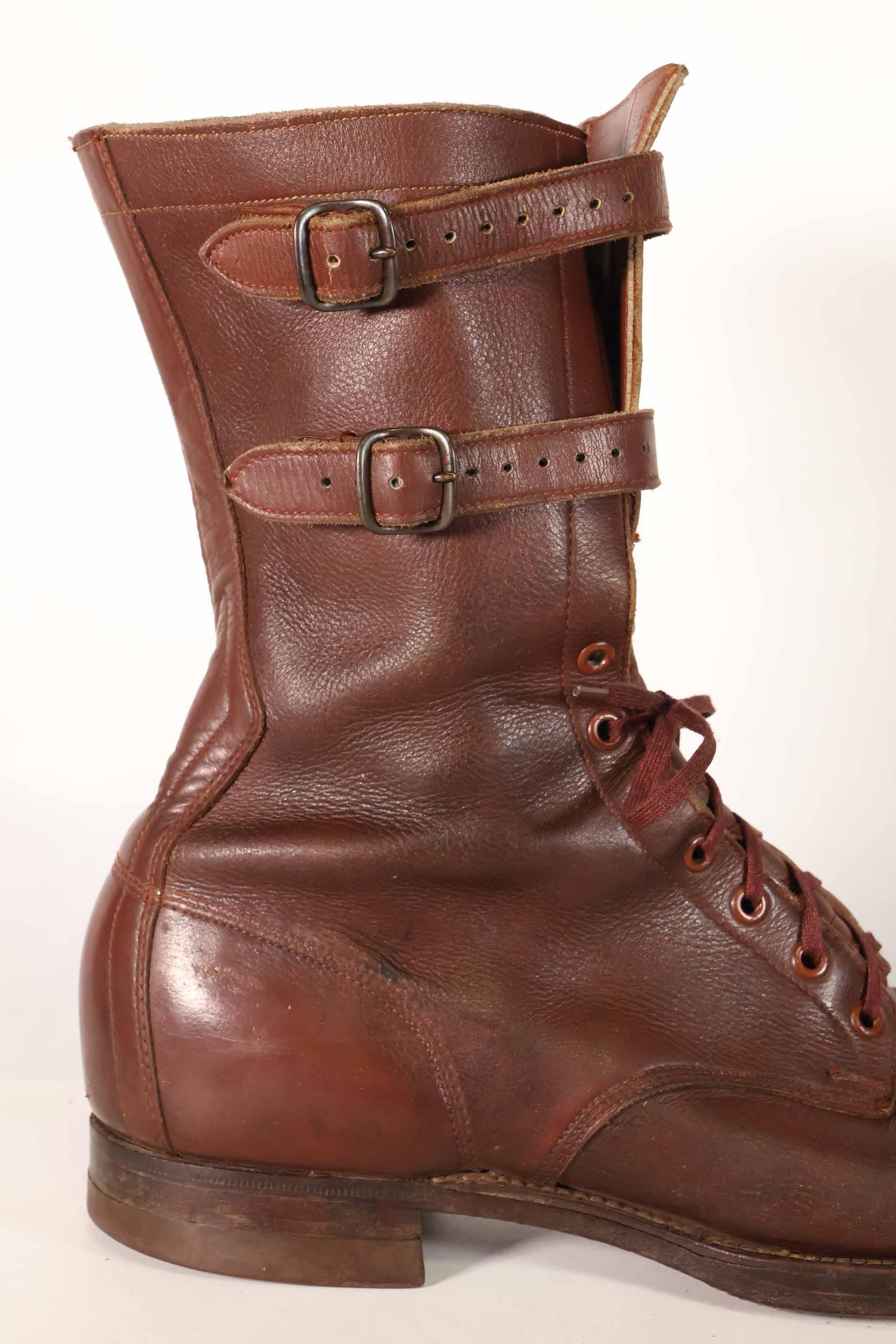 1940年代　アメリカ陸軍　M40　騎兵用　ショーツブーツ 2バックル　中古品  B