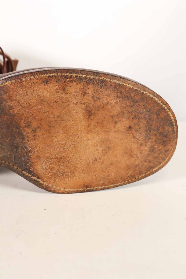 1940年代　アメリカ陸軍　M40　騎兵用　ショーツブーツ 2バックル　中古品  B