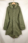 1981 Contract, SMALL, Early Model, U.S. Army, Desert Night Parka, Camouflage Parka, Used