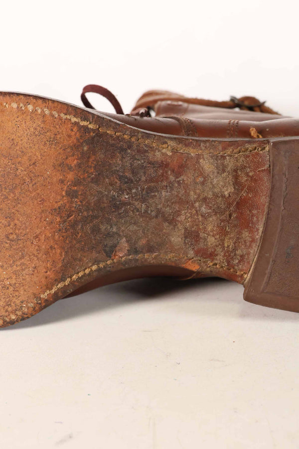 1940年代　アメリカ陸軍　M40　騎兵用　ショーツブーツ 2バックル　中古品  B