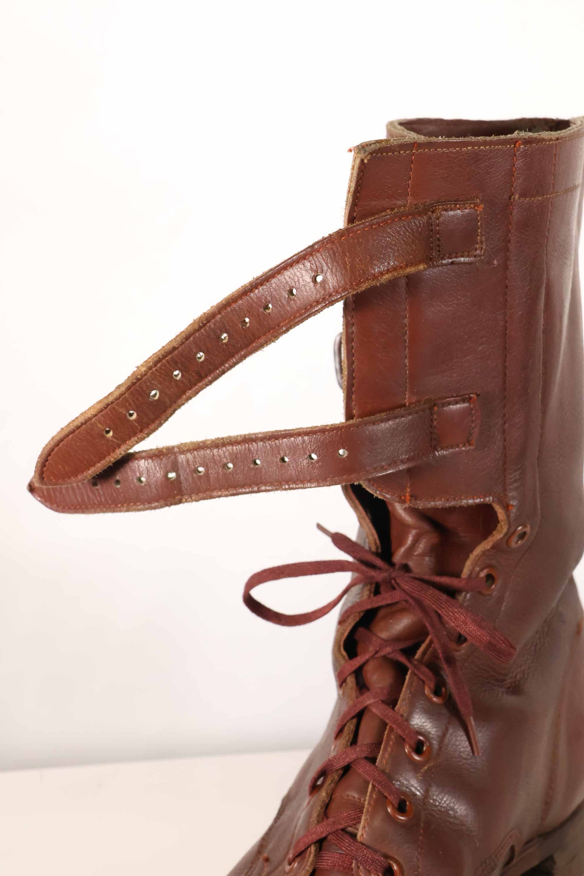 1940年代　アメリカ陸軍　M40　騎兵用　ショーツブーツ 2バックル　中古品  B
