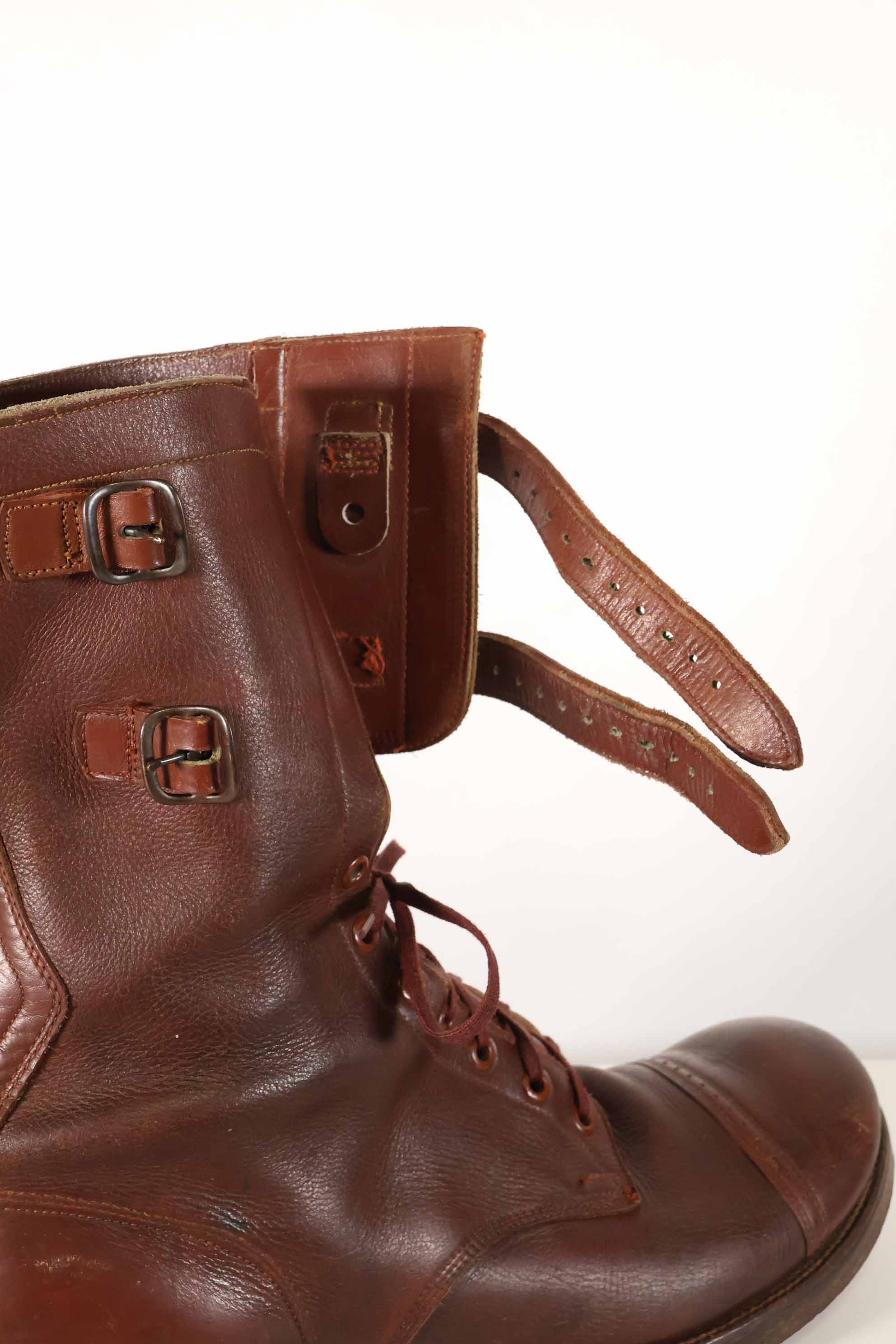 1940年代　アメリカ陸軍　M40　騎兵用　ショーツブーツ 2バックル　中古品  B