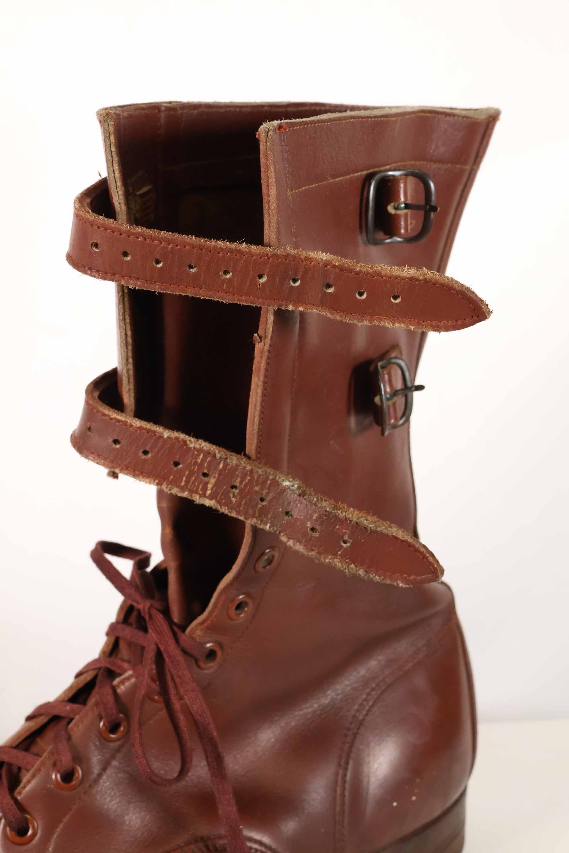 1940年代　アメリカ陸軍　M40　騎兵用　ショーツブーツ 2バックル　中古品  B