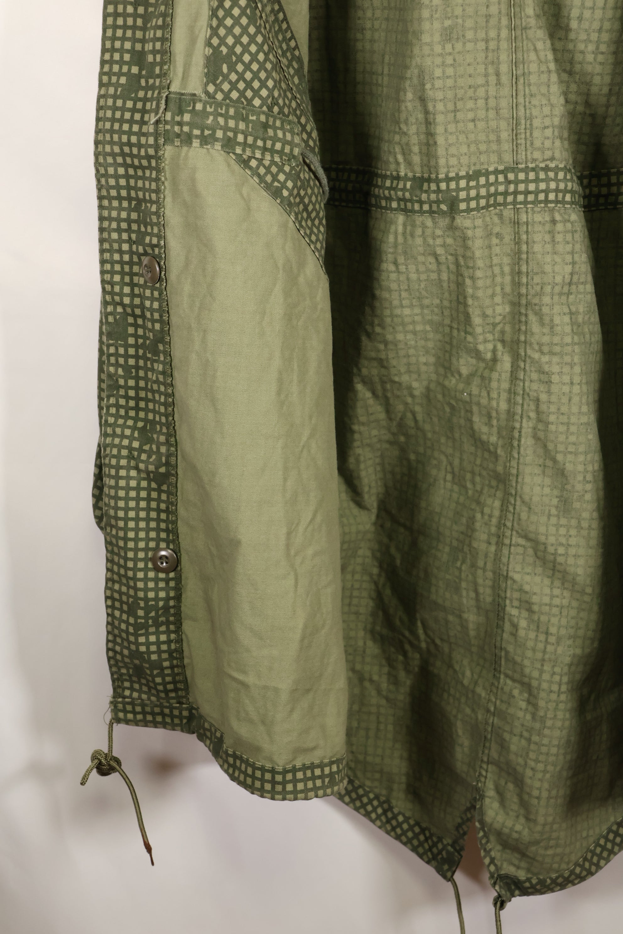 1981 Contract, SMALL, Early Model, U.S. Army, Desert Night Parka, Camouflage Parka, Used