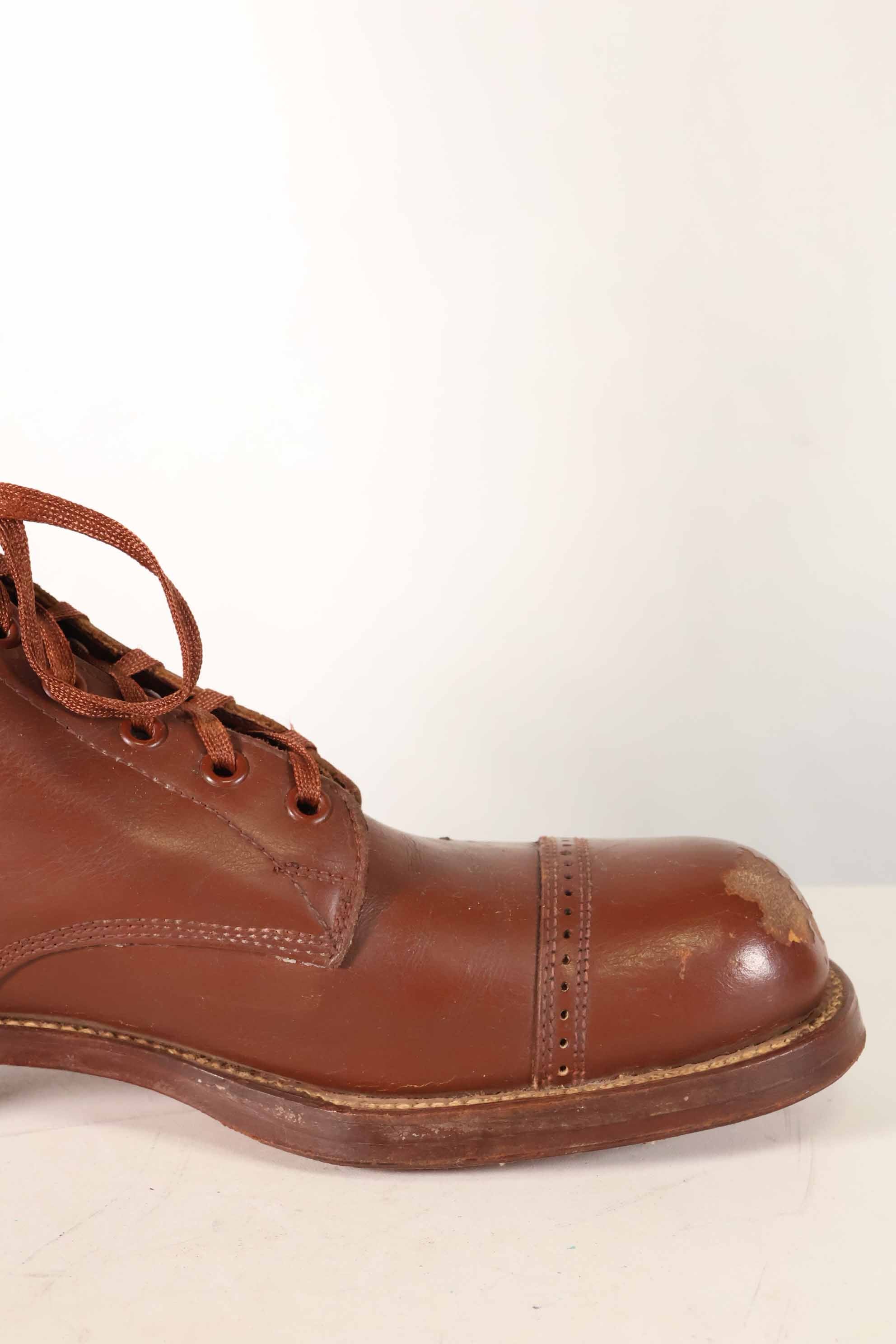 1940年代　アメリカ陸軍　M40　騎兵用　ロングブーツ 3バックル　中古品