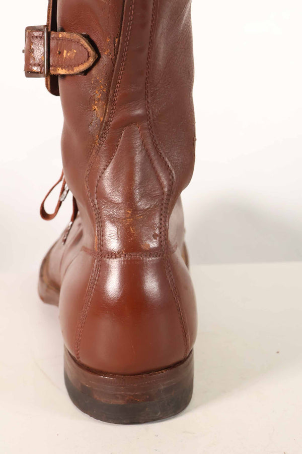 1940年代　アメリカ陸軍　M40　騎兵用　ロングブーツ 3バックル　中古品