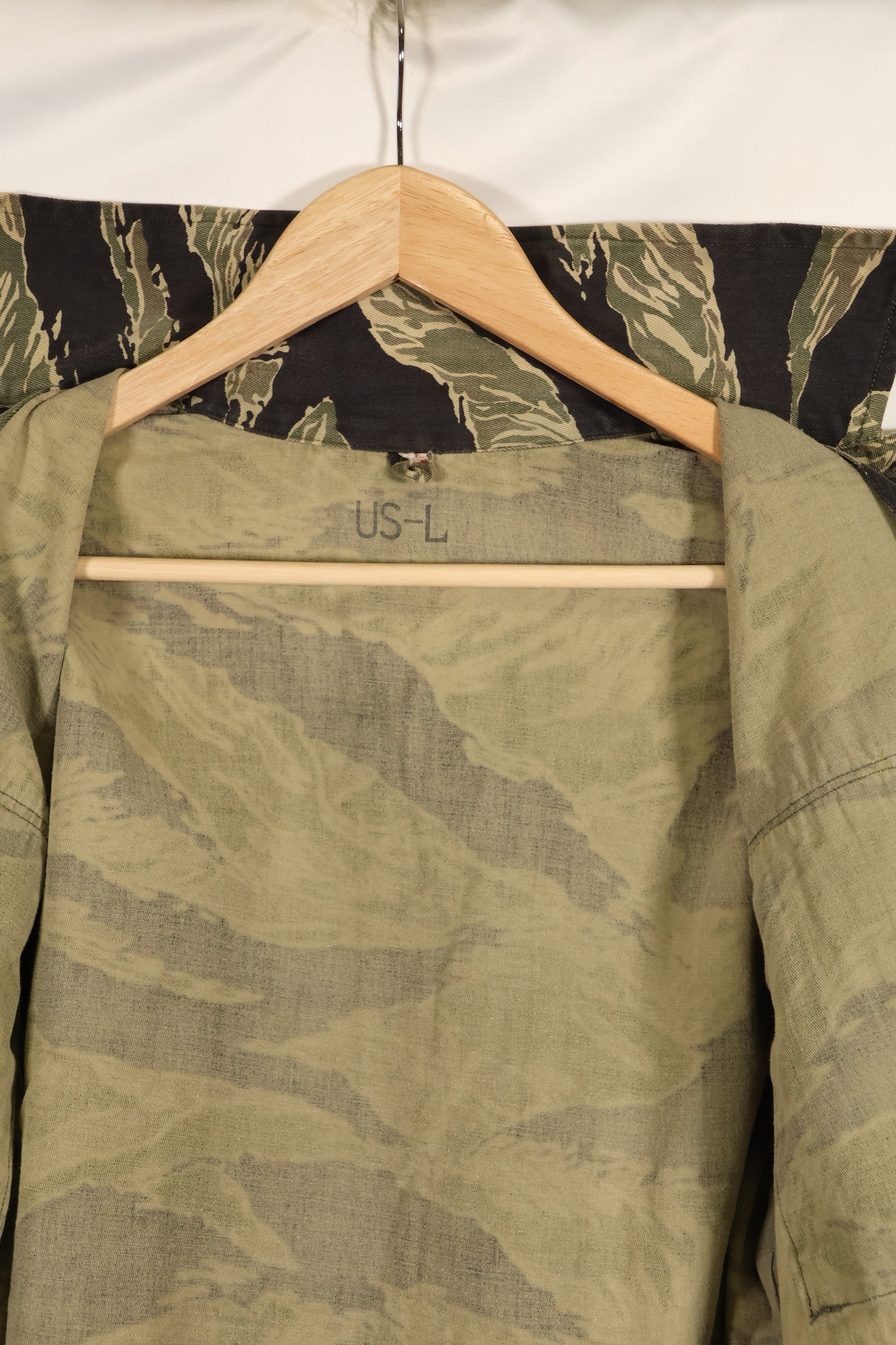 実物　沖縄タイガー　初期ジャケット　US-Lサイズ　本土縫製　退色あり　レアサイズ 　状態良い