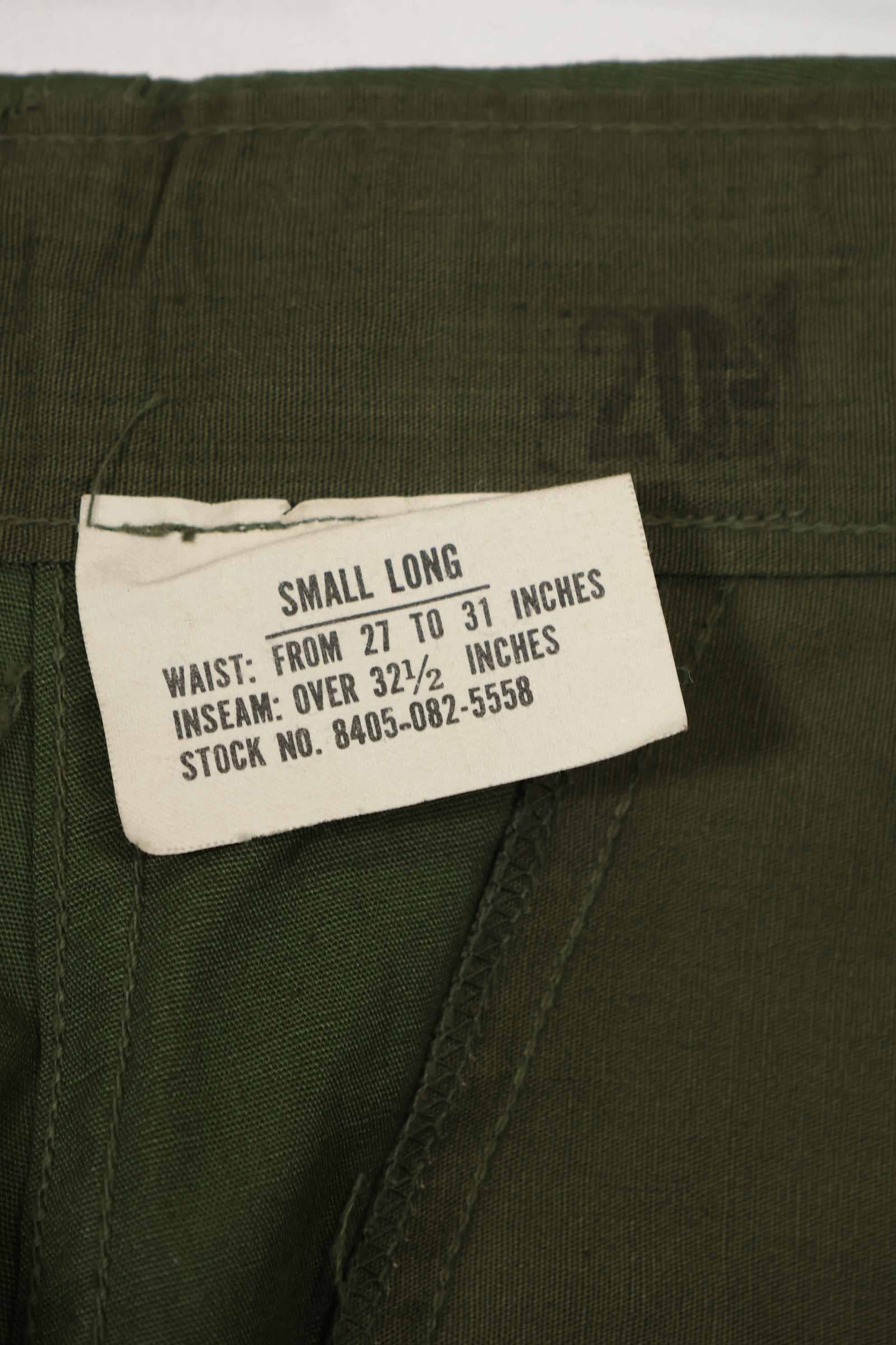 1967年製　デッドストック　3rd Model ジャングルファティーグ　パンツ　S-L