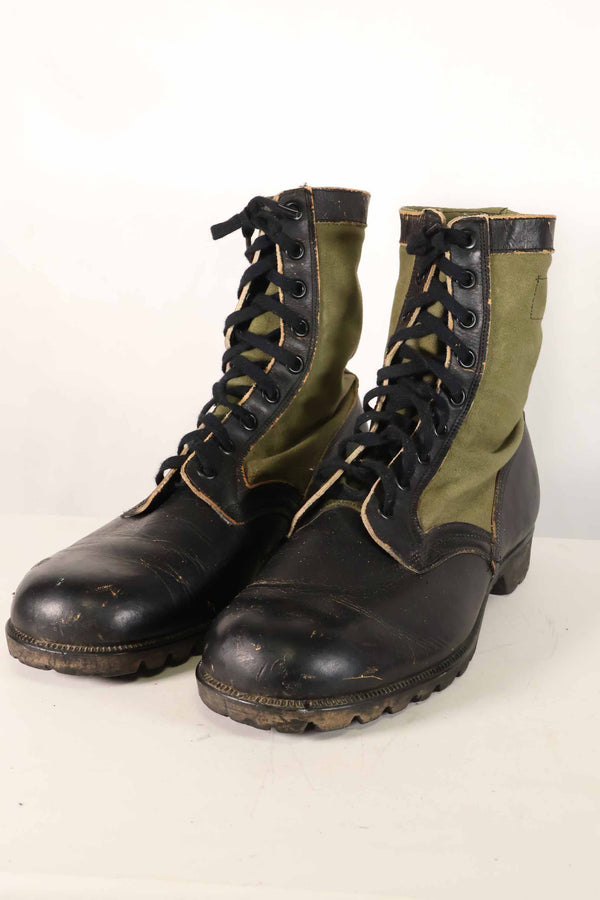 1962 Contract 1st Model U.S. Army Jungle Boots Vibram Sole 13R Used