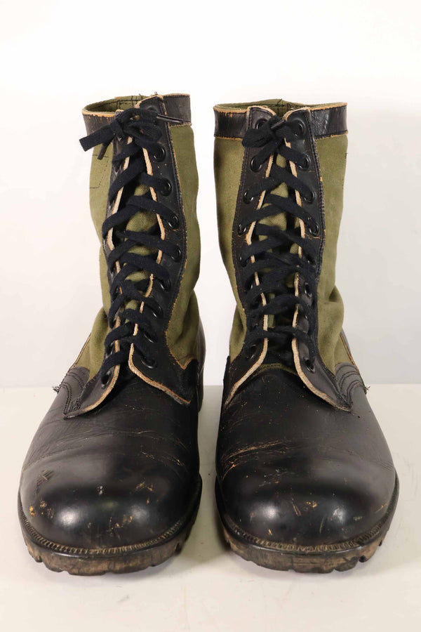 1962 Contract 1st Model U.S. Army Jungle Boots Vibram Sole 13R Used