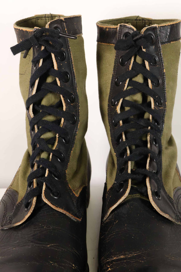 1962 Contract 1st Model U.S. Army Jungle Boots Vibram Sole 13R Used