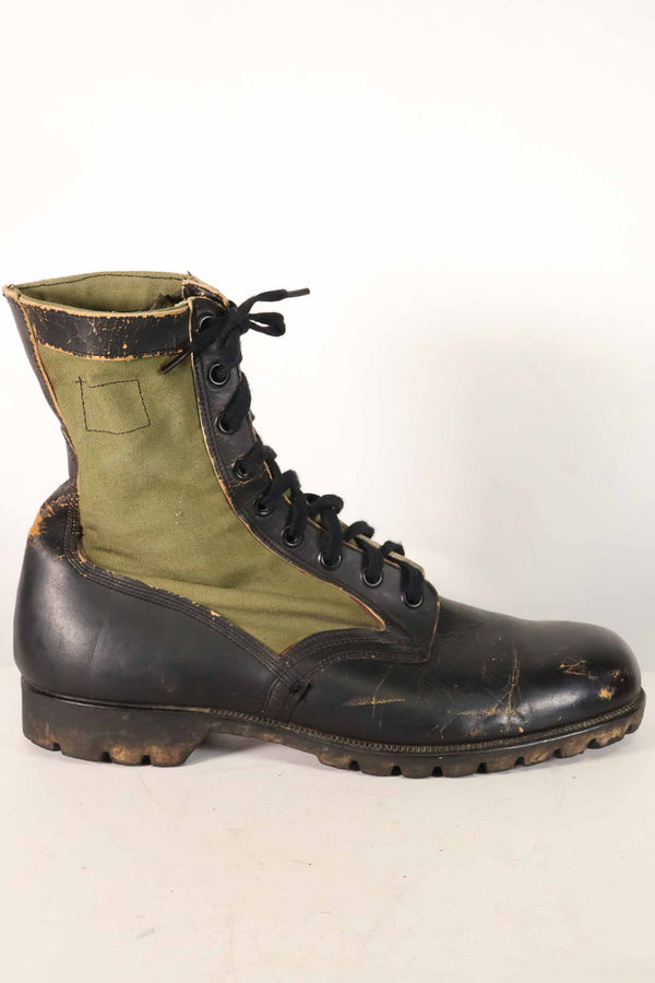1962 Contract 1st Model U.S. Army Jungle Boots Vibram Sole 13R Used
