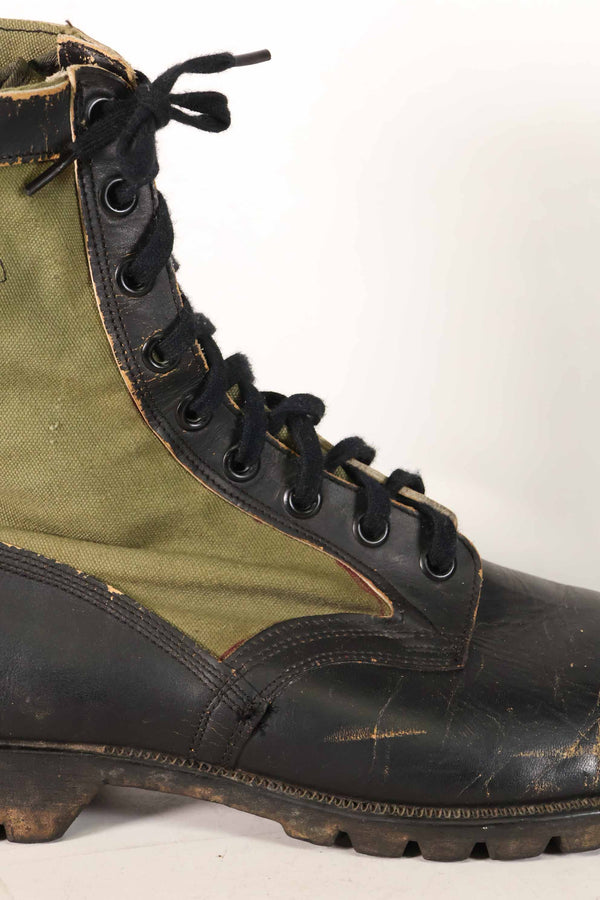 1962 Contract 1st Model U.S. Army Jungle Boots Vibram Sole 13R Used
