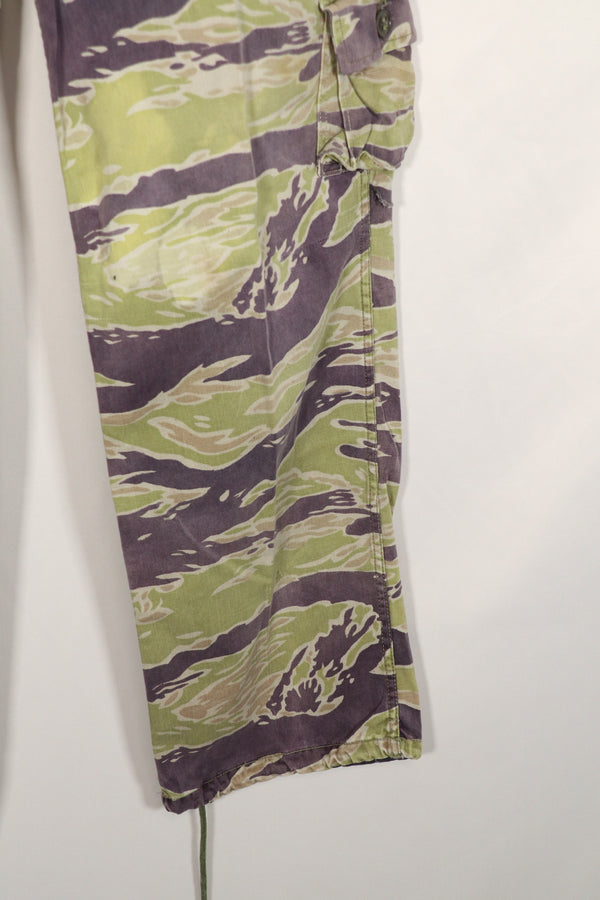 正品二手重磅面料二战后期款式虎纹裤。