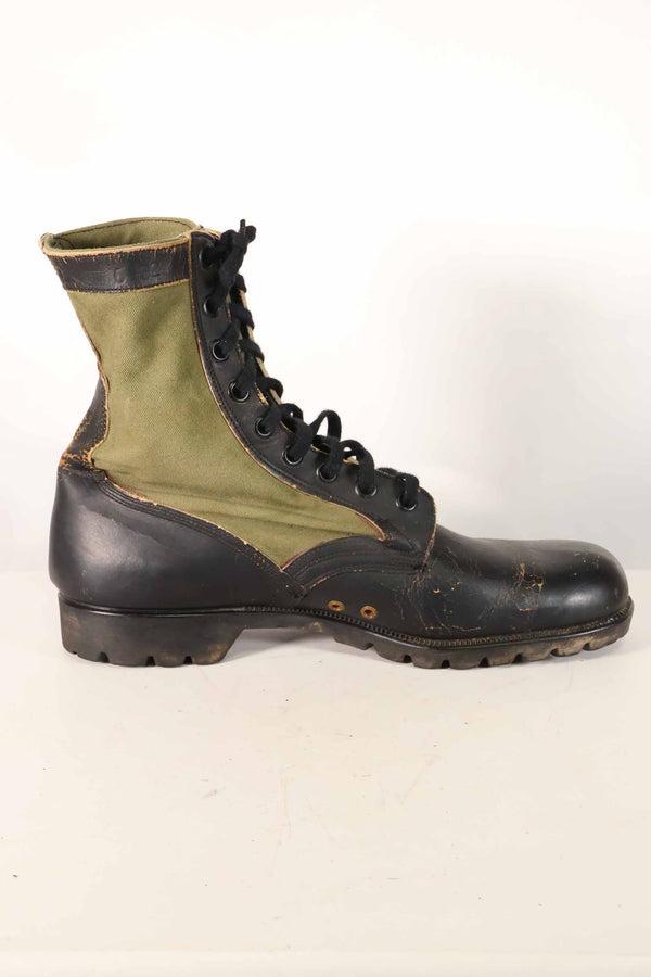 1962 Contract 1st Model U.S. Army Jungle Boots Vibram Sole 13R Used