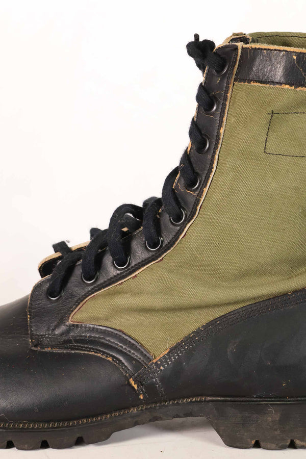 1962 Contract 1st Model U.S. Army Jungle Boots Vibram Sole 13R Used
