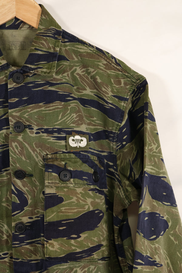 Actual TO78 A-L Okinawa Tiger Tiger Stripe Shirt Used