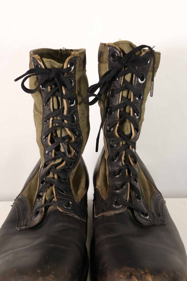 1964 Contract 2nd Model U.S. Army Jungle Boots Vibram Sole 13R Used
