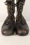 1964 Contract 2nd Model U.S. Army Jungle Boots Vibram Sole 13R Used