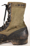 1964 Contract 2nd Model U.S. Army Jungle Boots Vibram Sole 13R Used