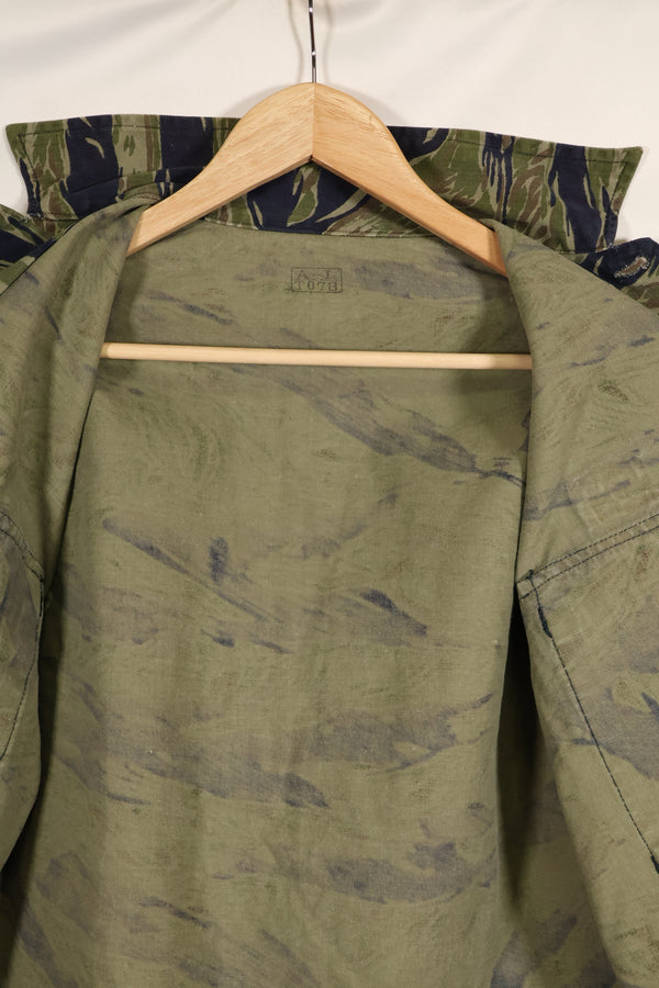 Actual TO78 A-L Okinawa Tiger Tiger Stripe Shirt Used