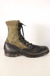1964 Contract 2nd Model U.S. Army Jungle Boots Vibram Sole 13R Used
