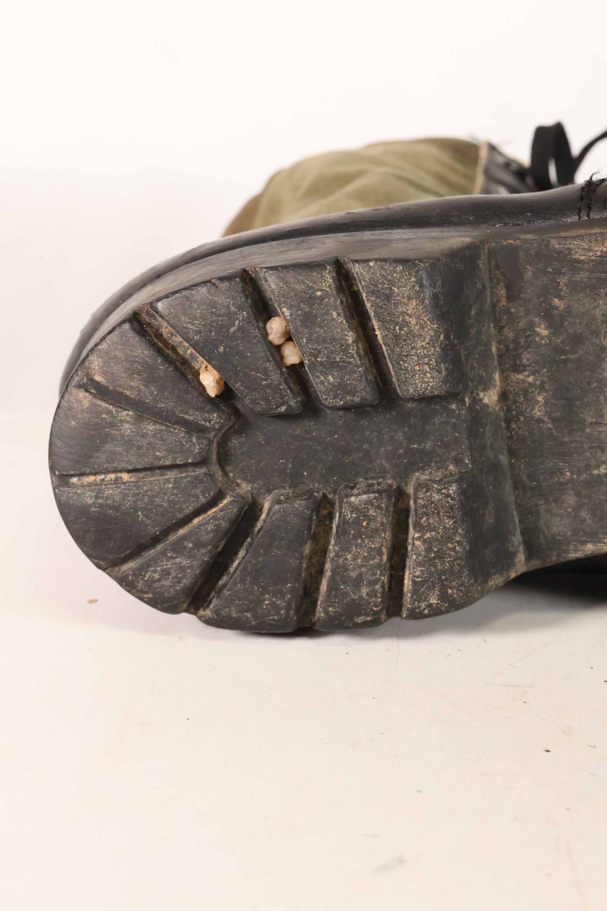 1964 Contract 2nd Model U.S. Army Jungle Boots Vibram Sole 13R Used