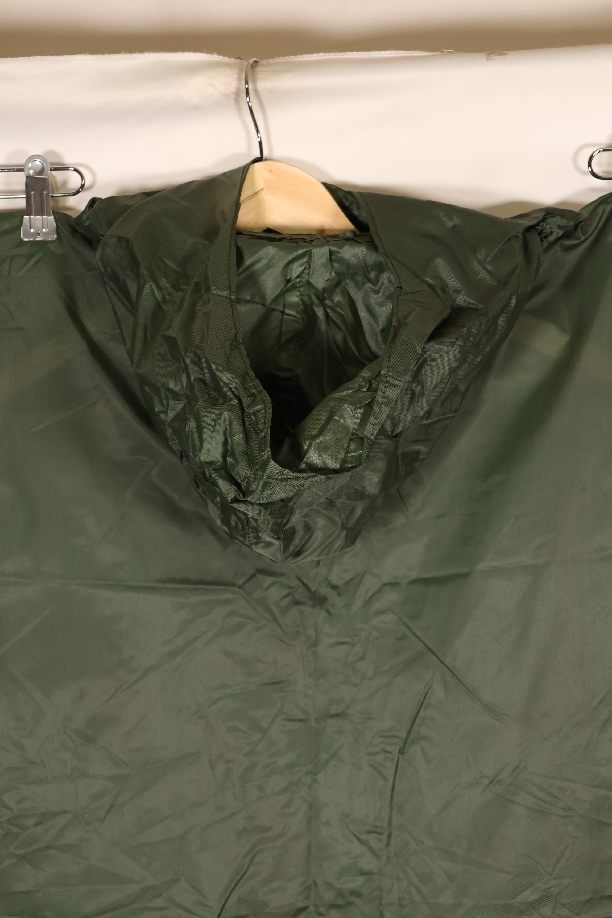 1967年契約　沖縄CISO製　INDIGENOUS レインポンチョ　DAJ契約番号　日本製貴重個体