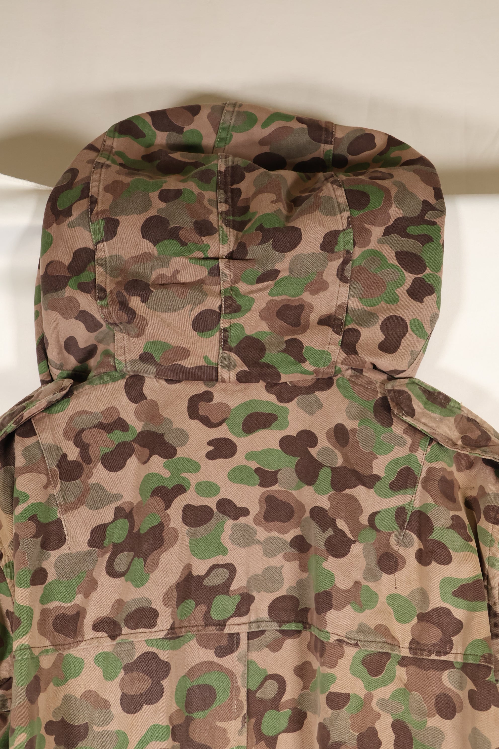 1960s–70s: M57 Austrian Army P-Pattern Camouflage Hoodie, Used, Grade A