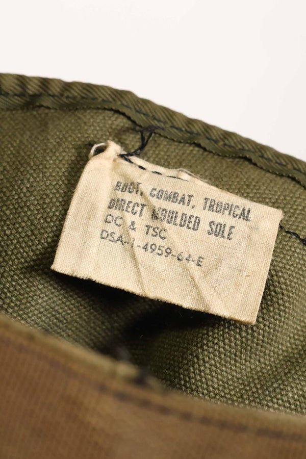 1964 Contract 2nd Model U.S. Army Jungle Boots Vibram Sole 13R Used