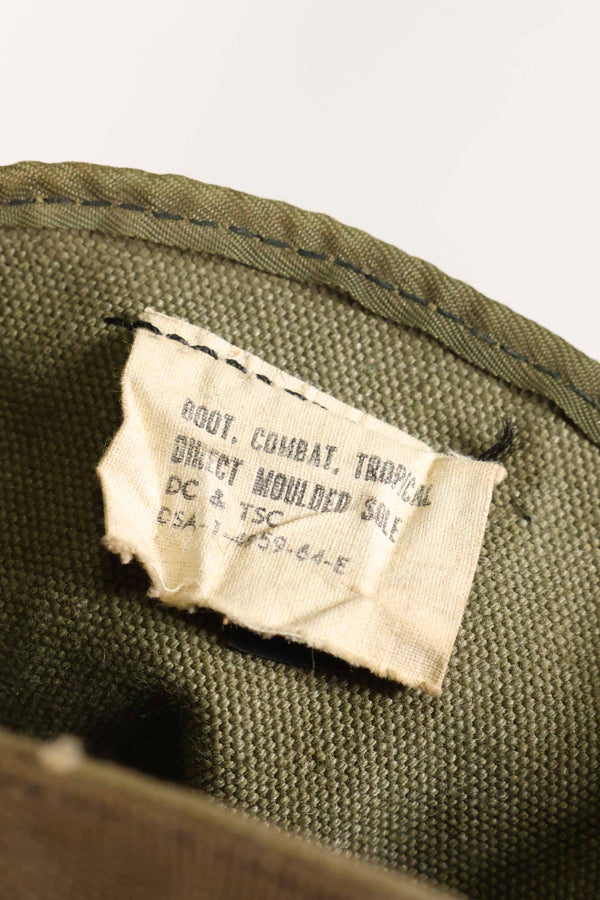 1964 Contract 2nd Model U.S. Army Jungle Boots Vibram Sole 13R Used
